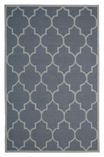 Load image into Gallery viewer, Handmade Wool Modern Silver/ Ivory 5' x 8' lt1314 Area Rug