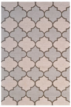 Load image into Gallery viewer, Handmade Wool Modern Beige/ Ivory 5' x 8' lt1319 Area Rug
