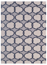Load image into Gallery viewer, Handmade Wool Modern Silver/ Ivory 5' x 8' lt1324 Area Rug