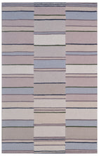 Load image into Gallery viewer, Handmade Wool Modern L.Blue/ Pink 5' x 8' lt1351 Area Rug