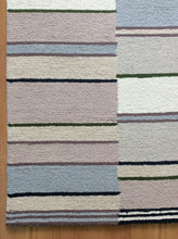 Load image into Gallery viewer, Handmade Wool Modern L.Blue/ Pink 5' x 8' lt1351 Area Rug