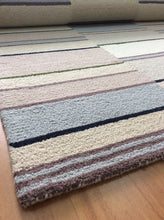 Load image into Gallery viewer, Handmade Wool Modern L.Blue/ Pink 5' x 8' lt1351 Area Rug