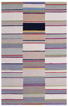 Load image into Gallery viewer, Handmade Wool Modern Ivory/ Gray 5' x 8' lt1352 Area Rug