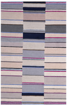 Load image into Gallery viewer, Handmade Wool Modern Ivory/ Gray 5' x 8' lt1356 Area Rug