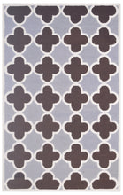 Load image into Gallery viewer, Handmade Wool Modern Silver/ Brown 5' x 8' lt1361 Area Rug