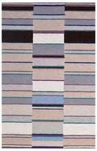 Load image into Gallery viewer, Handmade Wool Modern Ivory/ Silver 5' x 8' lt1364 Area Rug