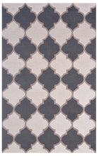 Load image into Gallery viewer, Handmade Wool Modern Ivory/ Gray 5' x 8' lt1375 Area Rug