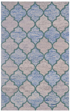 Load image into Gallery viewer, Handmade Wool Modern Brown/ Blue 5' x 8' lt1378 Area Rug