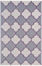 Load image into Gallery viewer, Handmade Wool Modern Ivory/ Gray 5' x 8' lt1380 Area Rug