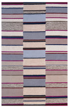 Load image into Gallery viewer, Handmade Wool Modern Ivory/ Silver 5' x 8' lt1385 Area Rug