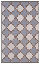 Load image into Gallery viewer, Handmade Wool Modern Ivory/ Silver 5' x 8' lt1401 Area Rug