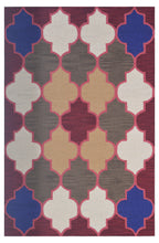 Load image into Gallery viewer, Handmade Wool Modern Red/ Brown 5' x 8' lt1413 Area Rug