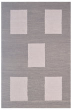 Load image into Gallery viewer, Handmade Wool Modern Beige/ Brown 5' x 8' lt1416 Area Rug
