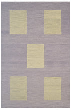 Load image into Gallery viewer, Handmade Wool Modern Brown/ Green 5' x 8' lt1419 Area Rug