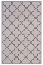 Load image into Gallery viewer, Handmade Wool Modern Ivory/ Brown 5' x 8' lt1428 Area Rug