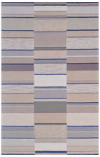 Load image into Gallery viewer, Handmade Wool Modern Ivory/ Rust 5' x 8' lt1434 Area Rug