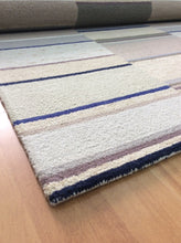 Load image into Gallery viewer, Handmade Wool Modern Ivory/ Rust 5' x 8' lt1434 Area Rug