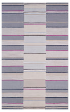 Load image into Gallery viewer, Handmade Wool Modern Ivory/ Gray 5' x 8' lt1437 Area Rug