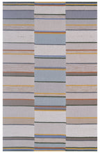 Load image into Gallery viewer, Handmade Wool Modern Ivory/ Gold 5' x 8' lt1440 Area Rug