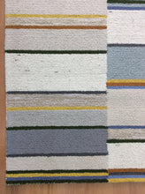 Load image into Gallery viewer, Handmade Wool Modern Ivory/ Gold 5' x 8' lt1440 Area Rug