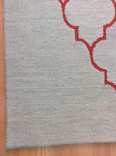 Load image into Gallery viewer, Handmade Wool Modern Green/ Orange 5' x 8' lt1453 Area Rug