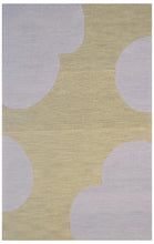 Load image into Gallery viewer, Handmade Wool Modern Silver/ Green 5' x 8' lt1454 Area Rug