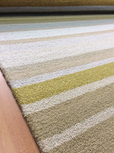 Load image into Gallery viewer, Handmade Wool Modern Ivory/ Rust 5' x 8' lt1462 Area Rug