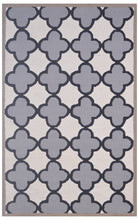 Load image into Gallery viewer, Handmade Wool Modern Ivory/ Gray 5' x 8' lt1465 Area Rug