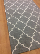 Load image into Gallery viewer, Handmade Wool Modern Gray/ Ivory 5' x 8' lt1502 Area Rug