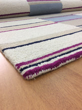 Load image into Gallery viewer, Handmade Wool Modern L. Blue/ Ivory 5' x 8' lt1504 Area Rug