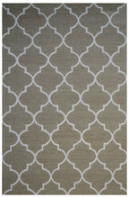 Load image into Gallery viewer, Handmade Wool Modern Beige/ Ivory 5' x 8' lt1505 Area Rug