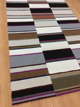 Load image into Gallery viewer, Handmade Wool Modern Ivory/ Brown 5' x 8' lt1514 Area Rug