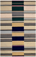 Load image into Gallery viewer, Handmade Wool Modern Ivory/ Gray 5' x 8' lt1518 Area Rug