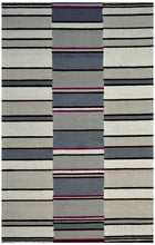 Load image into Gallery viewer, Handmade Wool Modern Gray/ Ivory 5' x 8' lt1520 Area Rug