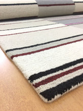 Load image into Gallery viewer, Handmade Wool Modern Gray/ Ivory 5' x 8' lt1520 Area Rug
