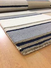 Load image into Gallery viewer, Handmade Wool Modern Gray/ Ivory 5' x 8' lt1521 Area Rug