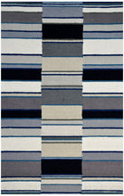 Load image into Gallery viewer, Handmade Wool Modern Gray/ Ivory 5' x 8' lt1522 Area Rug
