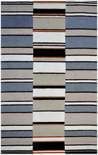 Load image into Gallery viewer, Handmade Wool Modern Ivory/ Gray 5' x 8' lt1534 Area Rug