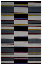 Load image into Gallery viewer, Handmade Wool Modern Gray/ Ivory 5' x 8' lt1537 Area Rug