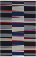 Load image into Gallery viewer, Handmade Wool Modern Gray/ Black 5' x 8' lt1538 Area Rug