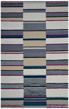 Load image into Gallery viewer, Handmade Wool Modern Ivory/ Gray 5' x 8' lt1541 Area Rug