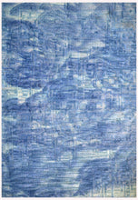 Load image into Gallery viewer, Handmade Wool Modern Gray/ Ivory 5' x 8' lt1551 Area Rug