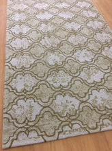 Load image into Gallery viewer, Handmade Wool Modern Ivory/ Brown 5' x 8' lt1556 Area Rug
