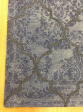 Load image into Gallery viewer, Handmade Wool Modern Gray/ Blue 5' x 8' lt1563 Area Rug