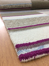Load image into Gallery viewer, Handmade Wool Modern Ivory/ Gray 5' x 8' lt1567 Area Rug
