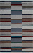 Load image into Gallery viewer, Handmade Wool Modern Ivory/ Gray 5' x 8' lt1573 Area Rug