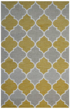 Load image into Gallery viewer, Handmade Wool Modern Gray/ Brown 5' x 8' lt1577 Area Rug