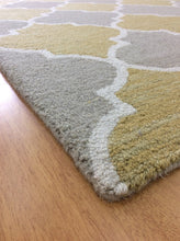 Load image into Gallery viewer, Handmade Wool Modern Gray/ Brown 5' x 8' lt1577 Area Rug