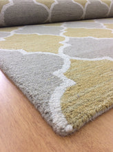 Load image into Gallery viewer, Handmade Wool Modern Gray/ Brown 5' x 8' lt1577 Area Rug