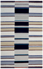 Load image into Gallery viewer, Handmade Wool Modern Ivroy/ Rust 5' x 8' lt1581 Area Rug